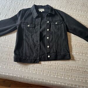 Madewell Charcoal Denim Jacket